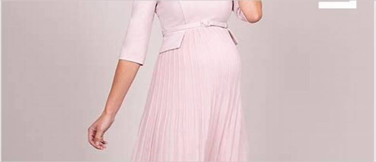 Pink blush maternity jeans